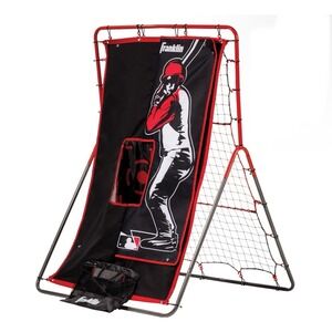 Franklin Sports Baseball Pitching Target and Rebounder Net - 2-in-1 Switch